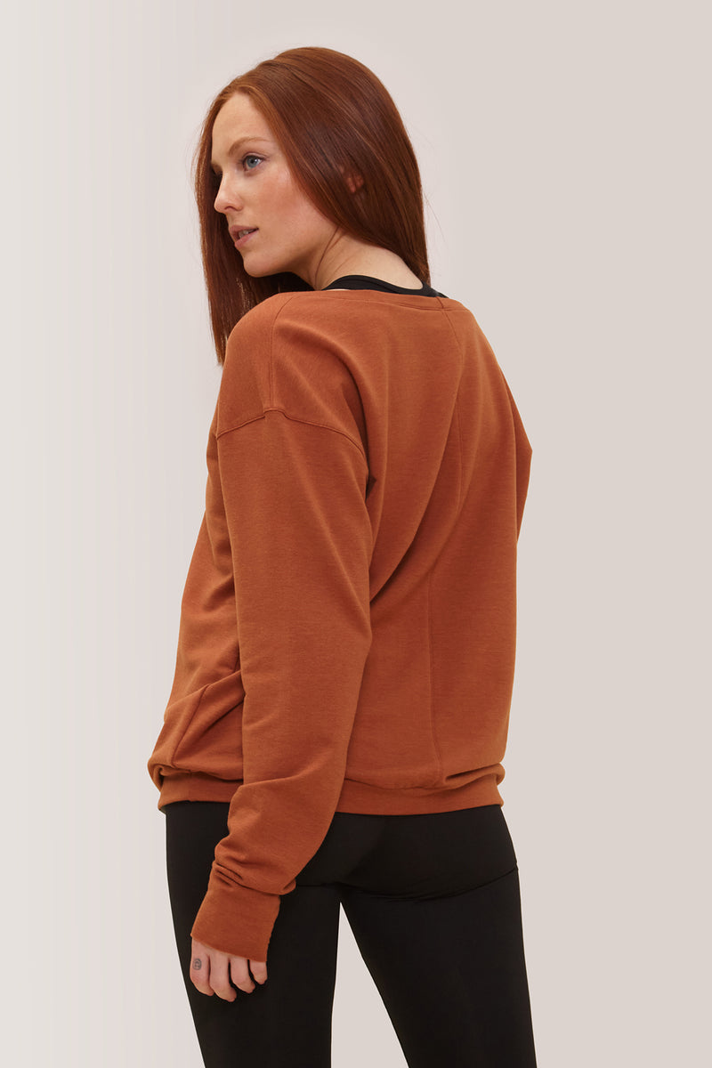 Eco-friendly Flashdance Pullover by Rose Buddha
