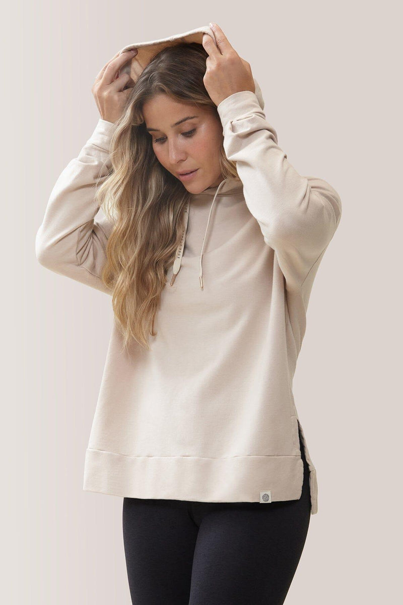 Chill Out Hoodie Chandail Rose Buddha Sand Beige X-Small 