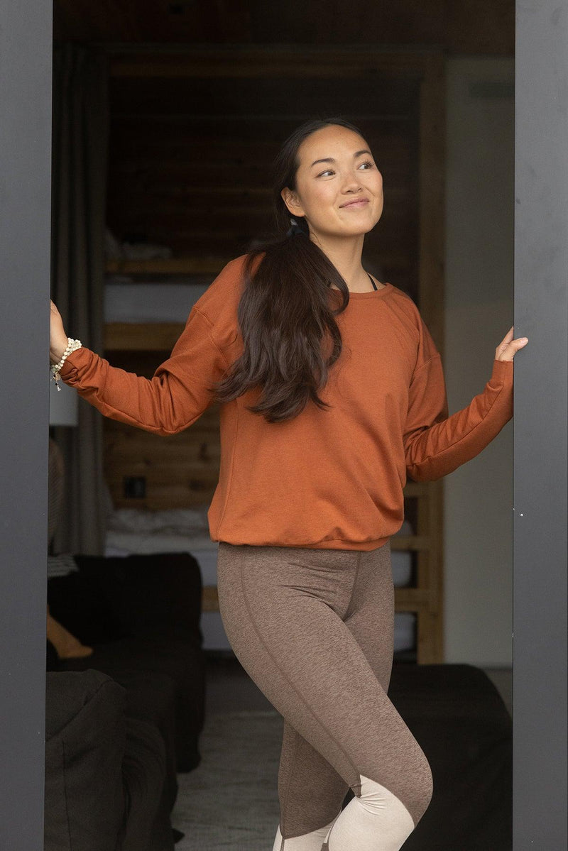 Eco-friendly Flashdance Pullover by Rose Buddha