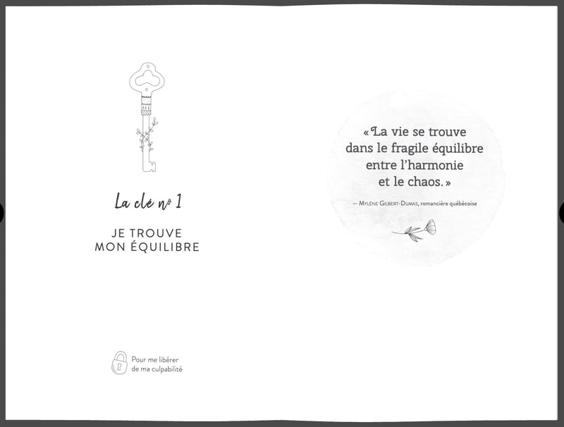 Pages du livre La petite maison Guide pour une vie slow. / Book pages La petite maison Guide pour une vie slow.