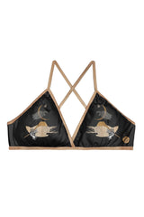 Upcycling Bralette Bralette ROSE BUDDHA Coeur de Pirate Small 